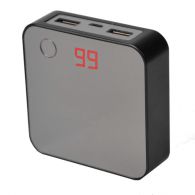 Внешнее зарядное устройство Power Bank DOCA D525 (8400mAh), чёрный