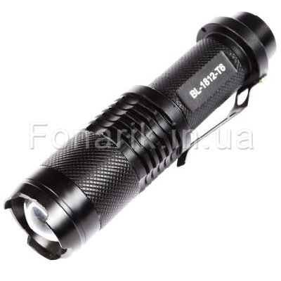 Фонарь Bailong BL-1812 (Cree XM-L T6, 500 люмен, 5 режимов, 1х18650), комплект