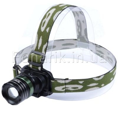 Фонарь налобный Bailong BL-6801-1 (Cree XP-G, 300 люмен, 3 режима), комплект