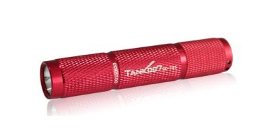 Фонарь Tank007 TK701 (SSC, 90 люмен, 1 режим, 1xAAA/1x10440), красный