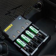 Адаптер 12V Nitecore в прикуриватель автомобиля для зарядных Intellicharger i2, i4, D2, D4