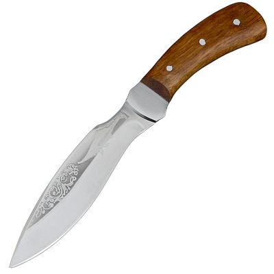 Нож Спутник "Белуга" (длина: 25cm, лезвие: 13.5cm), в кожаных ножнах