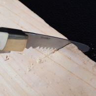 Нож TEKUT Exploiter MK5009B - рукоятка из кости (длина: 18.9cm, лезвие: 8.4cm)