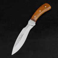 Нож Спутник "Белуга" (длина: 25cm, лезвие: 13.5cm), в кожаных ножнах