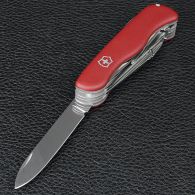 Нож складной, мультитул Victorinox Workchamp (111мм, 21 функций), красный 0.9064