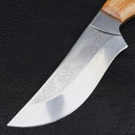 Нож Спутник "Барс" (длина: 24.8cm, лезвие: 12cm), в кожаных ножнах