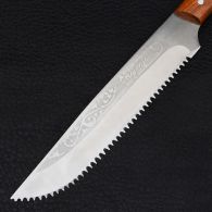 Нож бытовой, универсальный Спутник "Вестовский" (270 х 29 х 1.5mm), с пилой