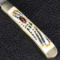 Складной нож TEKUT, рукоятка кость (полная длина 18.6см, длина лезвия 7.3см), в коробке