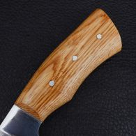 Нож Спутник "Барс" (длина: 24.8cm, лезвие: 12cm), в кожаных ножнах