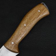 Нож Спутник "Дубовый Штык" (длина: 27cm, лезвие: 12cm), в кожаных ножнах