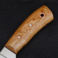 Нож Спутник "Гордый" (длина: 23cm, лезвие: 11.5cm), в кожаных ножнах