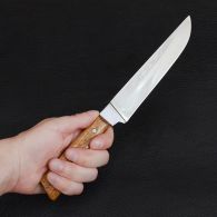 Нож бытовой, кухонный Спутник (270 х 28 x 1.5 мм), с притыном