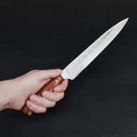 Нож бытовой, разделочный Спутник (310 х 30 х 1.5mm), с притыном