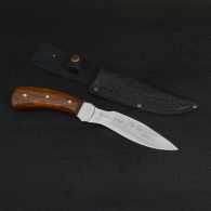 Нож Спутник "Белуга" (длина: 25cm, лезвие: 13.5cm), в кожаных ножнах