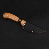 Нож Спутник "Дубовый Штык" (длина: 27cm, лезвие: 12cm), в кожаных ножнах
