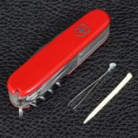 Нож складной, мультитул Victorinox Ranger (91мм, 21 функция), красный 1.3763