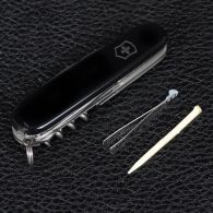 Нож складной, мультитул Victorinox Climber (91мм, 14 функций), черный 1.3703.3