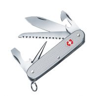 Нож складной, мультитул Victorinox Farmer (93мм, 9 функций), серебряный 0.8241.26