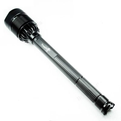 Фонарь TrustFire X100 (7xCree XM-L2, 8000 люмен, 5 режимов, 3/4x26650), в камуфляжной сумке