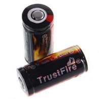 Аккумулятор литиевый Li-Ion CR123A/16340 3.7V TrustFire (880mAh), защищенный
