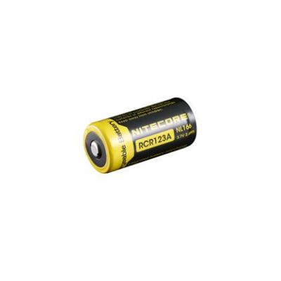Аккумулятор литиевый Li-Ion CR123A / 16340 Nitecore 3.7V (650mAh), защищенный