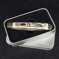 Складной нож TEKUT, рукоятка кость (полная длина 18.6см, длина лезвия 7.3см), в коробке