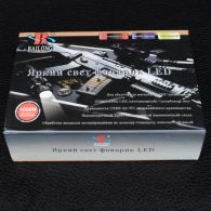 Фонарь фокусируемый Bailong BL-T8626 (Cree XPE-Q5, 500 люмен, 3 режима, 1х18650/3хАAA), комплект