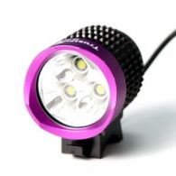 Велофара TrustFire TR-D008 (3xCree XM-L, 2000 люмен, 3 режима), фиолетовая