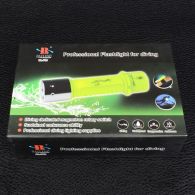 Фонарь подводный Bailong BL-PF09 (Cree XM-L T6, 500 люмен, 3 режима, 1х18650/3хAАA), комплект