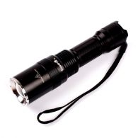 Фонарь фокусируемый TrustFire Z6 (Cree XM-L2, 1000 люмен, 5 режимов, 1x18650), комплект в коробке