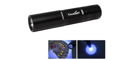 Фонарь ультрафиолетовый Tank007 TK566 (Japan UV chip 365nm, 1w, 1 режим, 1/2xAA)