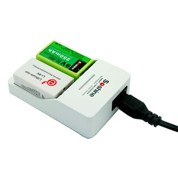 Зарядное устройство Soshine SC-V1 (II) (для Li-Ion, NI-MH 9V Крона)