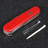 Нож складной, мультитул Victorinox Hiker (91мм,12 функций), красный 1.4613