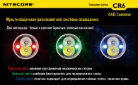Фонарь Nitecore CR6 (Cree XP-G2 + RED Cree XP-E, 440 + 120 люмен, 15 режимов, 1x18650)