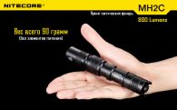 Фонарь Nitecore MH2C (Cree XM-L U2, 800 люмен, 6 режимов, 1x18650), комплект