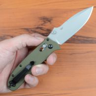 Нож складной Ganzo G704-G (длина: 20cm, лезвие: 8.6cm), хаки