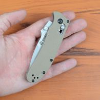 Нож складной Ganzo G704-Y (длина: 20cm, лезвие: 8.6cm), песочный