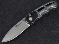 Нож складной Ganzo G718-G (длина: 17.5cm, лезвие: 7.2cm), серый