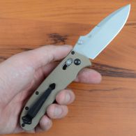 Нож складной Ganzo G704-Y (длина: 20cm, лезвие: 8.6cm), песочный