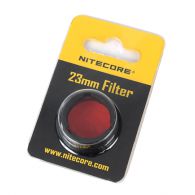 Диффузор фильтр для фонарей Nitecore NFR23 (22-23mm), красный