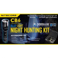 Набор для ночной охоты Nitecore CB6, в подарочном кейсе