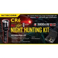 Набор для ночной охоты Nitecore CR6, в подарочном кейсе