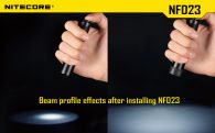 Диффузор фильтр для фонарей Nitecore NFD23 (22-23mm), белый