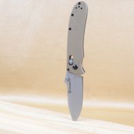 Нож складной Ganzo G704-Y (длина: 20cm, лезвие: 8.6cm), песочный