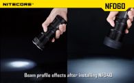 Диффузор фильтр для фонарей Nitecore NFD60 (60mm), белый