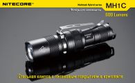 Фонарь Nitecore MH1C (Cree XM-L U2, 550 люмен, 5 режимов, 1xCR123A), комплект