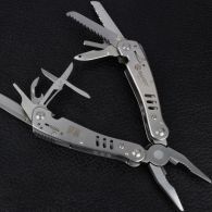 Многофункциональный инструмент, мультитул Ganzo G301, хром