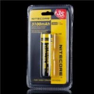 Аккумулятор литиевый Li-Ion 18650 Nitecore NL188 3.7V (3200mAh), защищенный