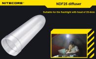 Диффузор "капля" для фонарей Nitecore NDF25 (25mm), белый