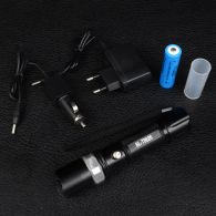 Фонарь фокусируемый Bailong BL-T8626 (Cree XPE-Q5, 500 люмен, 3 режима, 1х18650/3хАAA), комплект